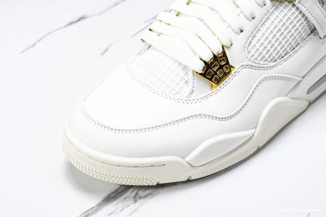 Jordan Gold 4 Retro AQ9129-170 Metallic 0817